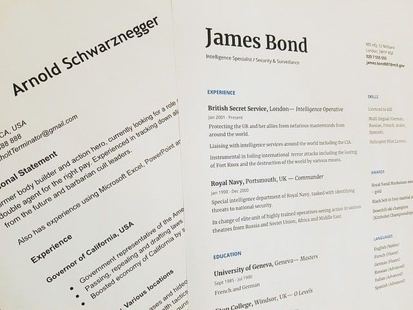 Les étapes pour écrire son CV avec Word